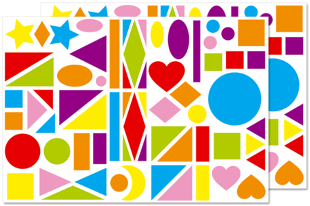 Gommettes enfantines maxi - Gommettes Géantes – 10doigts.fr