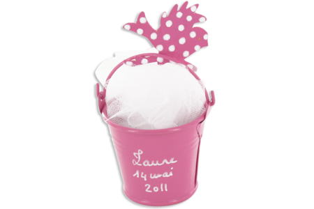 Seau en métal - Supports en Métal – 10doigts.fr