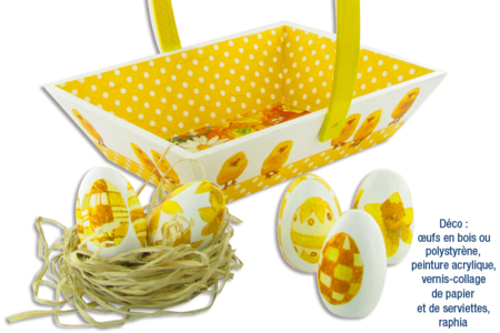 Panier de jardinier ou de vendanges, en bois : idée Déco - Paniers en bois – 10doigts.fr