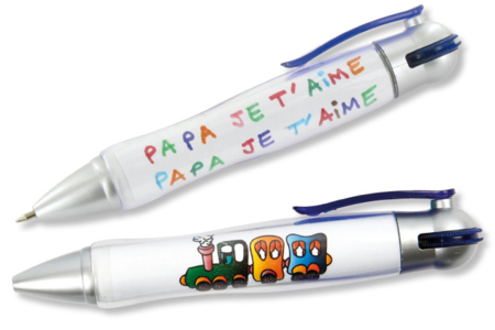 Stylo-bille à personnaliser - Objets pour le bureau – 10doigts.fr