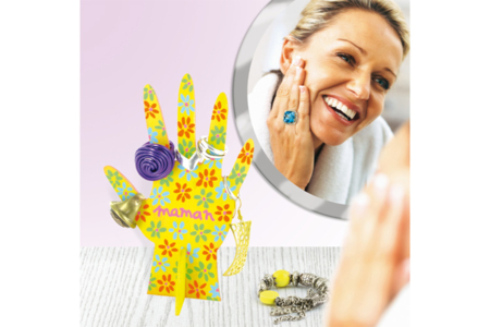 Main Porte-bagues en bois - Boîtes et supports à bijoux – 10doigts.fr