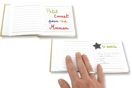 Carnet en carton papier mâché - Albums et carnets – 10doigts.fr