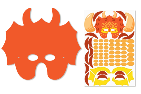 activité anniversaire masque - Masques Créatifs – 10doigts.fr