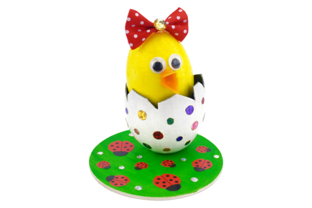 activité de pâques poussin - Activités manuelles DIY Pâques – 10doigts.fr