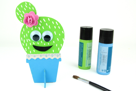 Cactus en bois - 6 pièces - Silhouettes en bois – 10doigts.fr