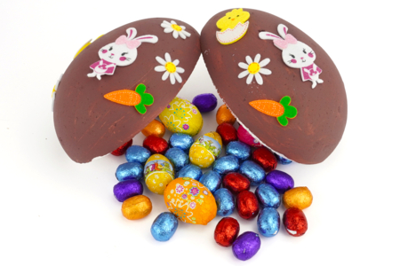 Activite Manuelle Enfant Oeuf cachant chocolat - Activités manuelles DIY Pâques – 10doigts.fr