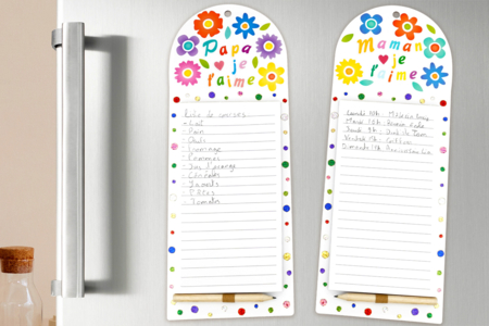 Activite Fete des parents Memo Magnet - Activités manuelles fête des mères – 10doigts.fr