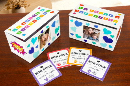 Activite Fete des peres boite cadeaux - Activités manuelles fête des pères – 10doigts.fr