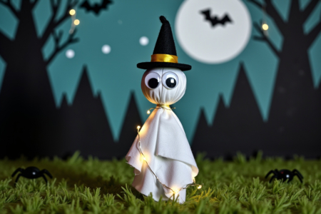 Activite halloween enfant fantome - Activités manuelles Halloween – 10doigts.fr