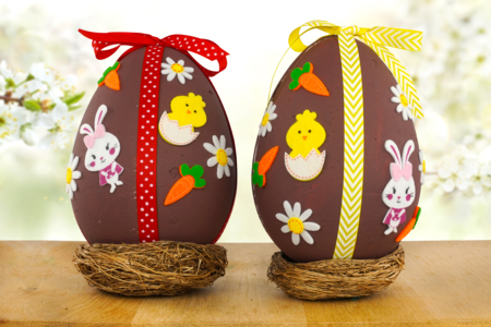 Activite Manuelle Paques Enfant Chocolat - Activités manuelles DIY Pâques – 10doigts.fr