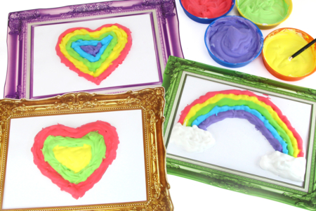 Activité Peinture 3D - Activités manuelles peinture – 10doigts.fr