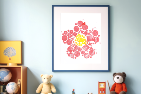 activite peinture enfant simple - Activités manuelles Printemps – 10doigts.fr