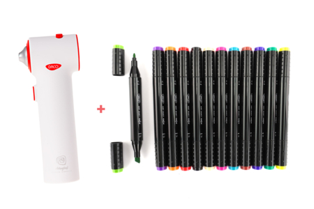 aérographe feutres alcool - Accessoires de dessin – 10doigts.fr