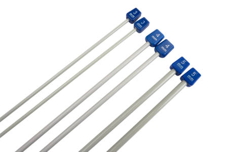 aiguilles à tricoter en métal  - Accessoires tricot – 10doigts.fr