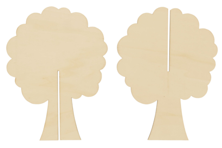 arbre à monter - Silhouettes en bois – 10doigts.fr