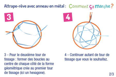 Attrape-rêves en métal - Supports pour attrape-rêves – 10doigts.fr