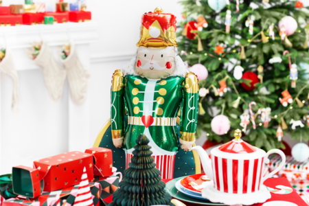 ballon casse noisette noël - Ballons, guirlandes, serpentins – 10doigts.fr