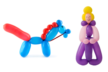 ballons à modeler enfants - Ballons, guirlandes, serpentins – 10doigts.fr