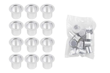 Bases metal chandelles - 12 pièces - Bougeoirs et photophores – 10doigts.fr