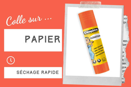 bâton stick colle blanche cléopâtre enfants - Colles scolaires – 10doigts.fr