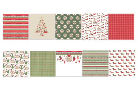 bloc papier artemio noel woofy - Papiers saisonniers – 10doigts.fr