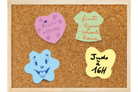 Blocs de notes repositionnables, couleurs pastels assorties - Blocs notes – 10doigts.fr