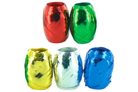 bobine de bolduc métallisé - Rubans cadeaux – 10doigts.fr