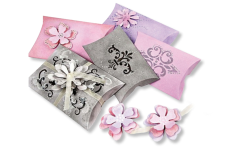 Boîte à cadeau en carte blanche - Activités manuelles emballages cadeaux créatifs de Noël – 10doigts.fr