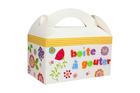 boite à goûter lunch box pour enfants - Boîtes en carton – 10doigts.fr
