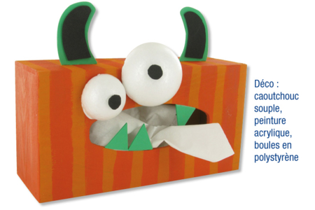 Boite à mouchoir - Activités manuelles fête des mères – 10doigts.fr