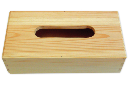 Boîte à mouchoirs en bois - Activités manuelles fête des mères – 10doigts.fr