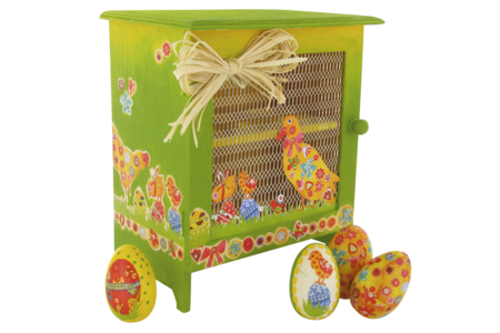 boite à oeufs poules - Objets bois pour la cuisine – 10doigts.fr