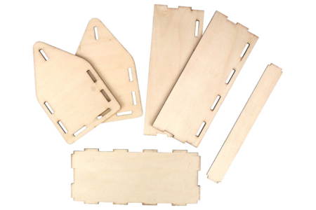 Boîte à outils vide-poche - Boîtes en bois – 10doigts.fr