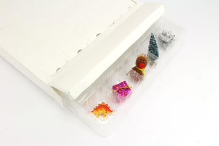 boite carton 24 cases - Calendriers de l'Avent – 10doigts.fr