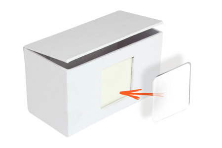 boite en carton vitrée - Boîtes en carton – 10doigts.fr