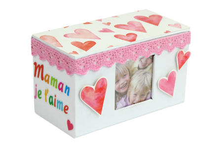 boite photo - Boîtes en carton – 10doigts.fr