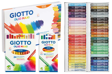 boites giotto pastel à l'huile - Pastels et Fusains – 10doigts.fr