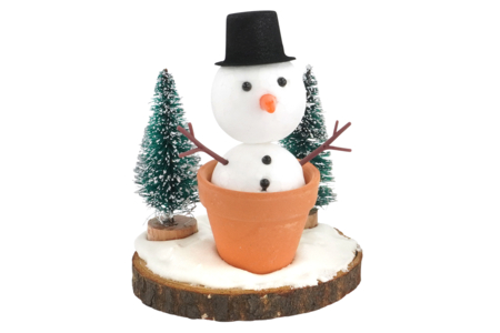 bonhomme neige DIY enfants - Activités manuelles Noël – 10doigts.fr