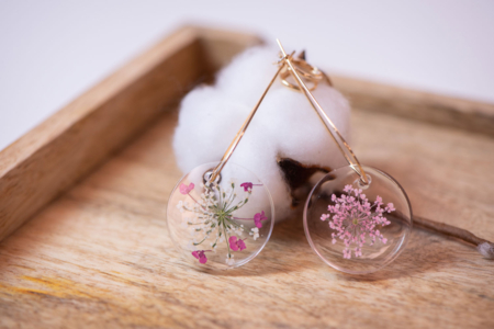 boucles en résine bio - Résine - Modelage et moulage – 10doigts.fr