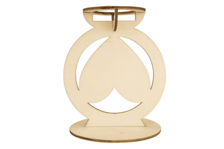 bougeoir en bois - Bougeoirs et photophores – 10doigts.fr