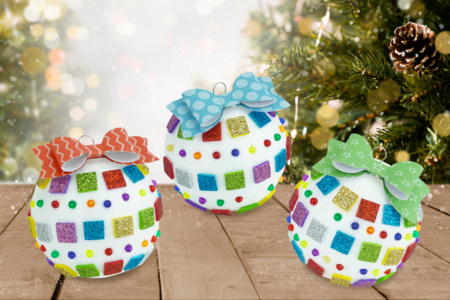 boule de noël enfant sapin DIY - Activités manuelles Noël – 10doigts.fr