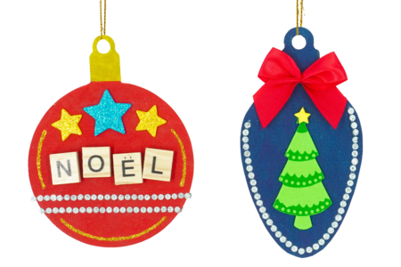 boule en bois et strass - Strass – 10doigts.fr