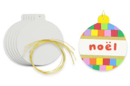 Boules de Noël - Boules de Noël DIY – 10doigts.fr