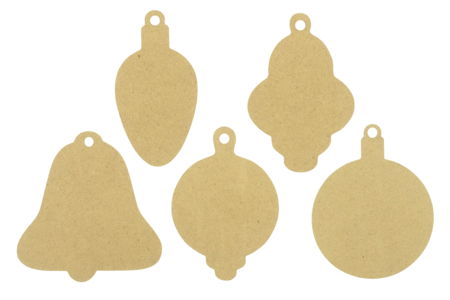 boules de Noël à décorer - Objets en bois Noël – 10doigts.fr