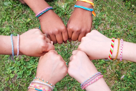 bracelets amitié - Fil coton, échevette – 10doigts.fr