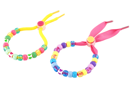 bracelets en perles enfants - Perles Plastique – 10doigts.fr