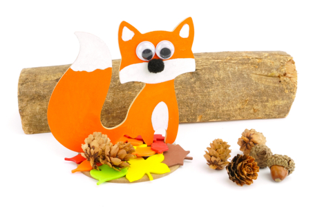 Bricolage Automne Enfant Renard - Activités manuelles Automne – 10doigts.fr