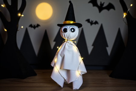Bricolage enfant halloween sorcier - Activités manuelles Halloween – 10doigts.fr