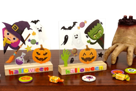 Bricolage Halloween Enfant Scene - Activités manuelles Halloween – 10doigts.fr
