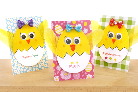 bricolage pâques enfants poussin DIY - Activités manuelles DIY Pâques – 10doigts.fr